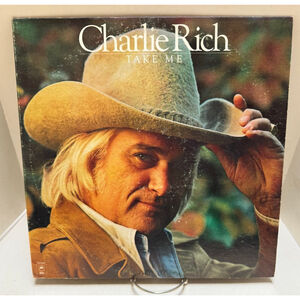 1977 Epic Vinyl Record Charlie Rich Take Me LP